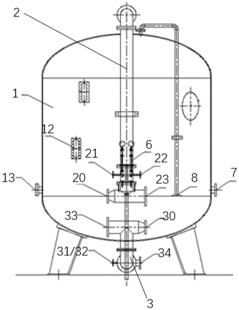 Medium filter for reclaimed water treatment