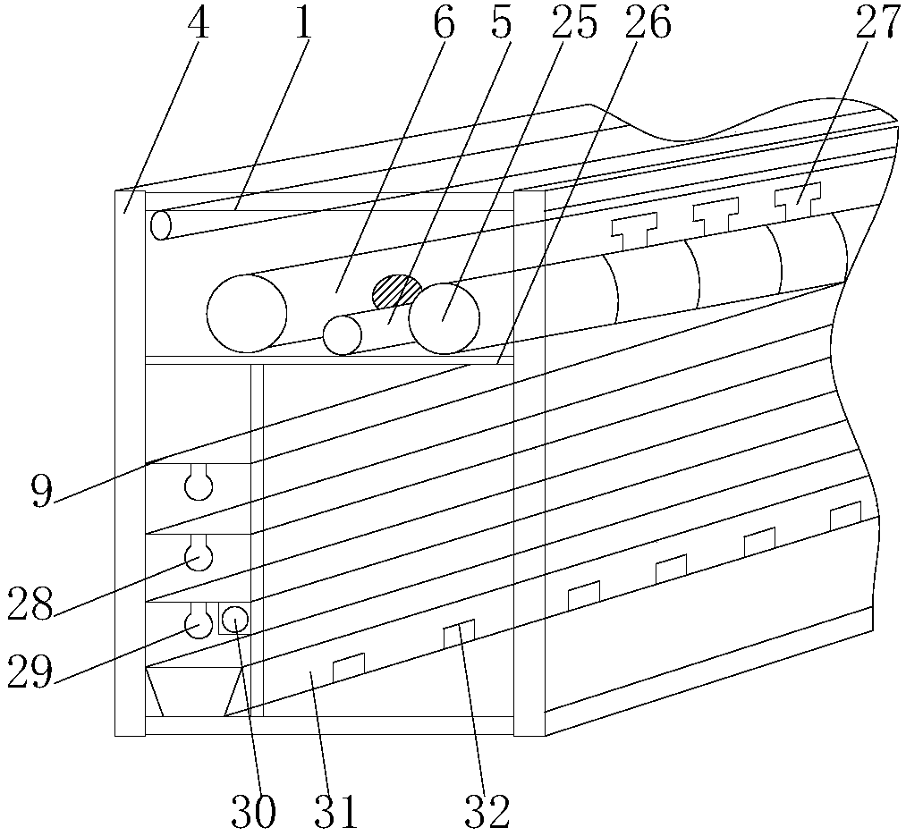 Box body for interplanting mushrooms and plants