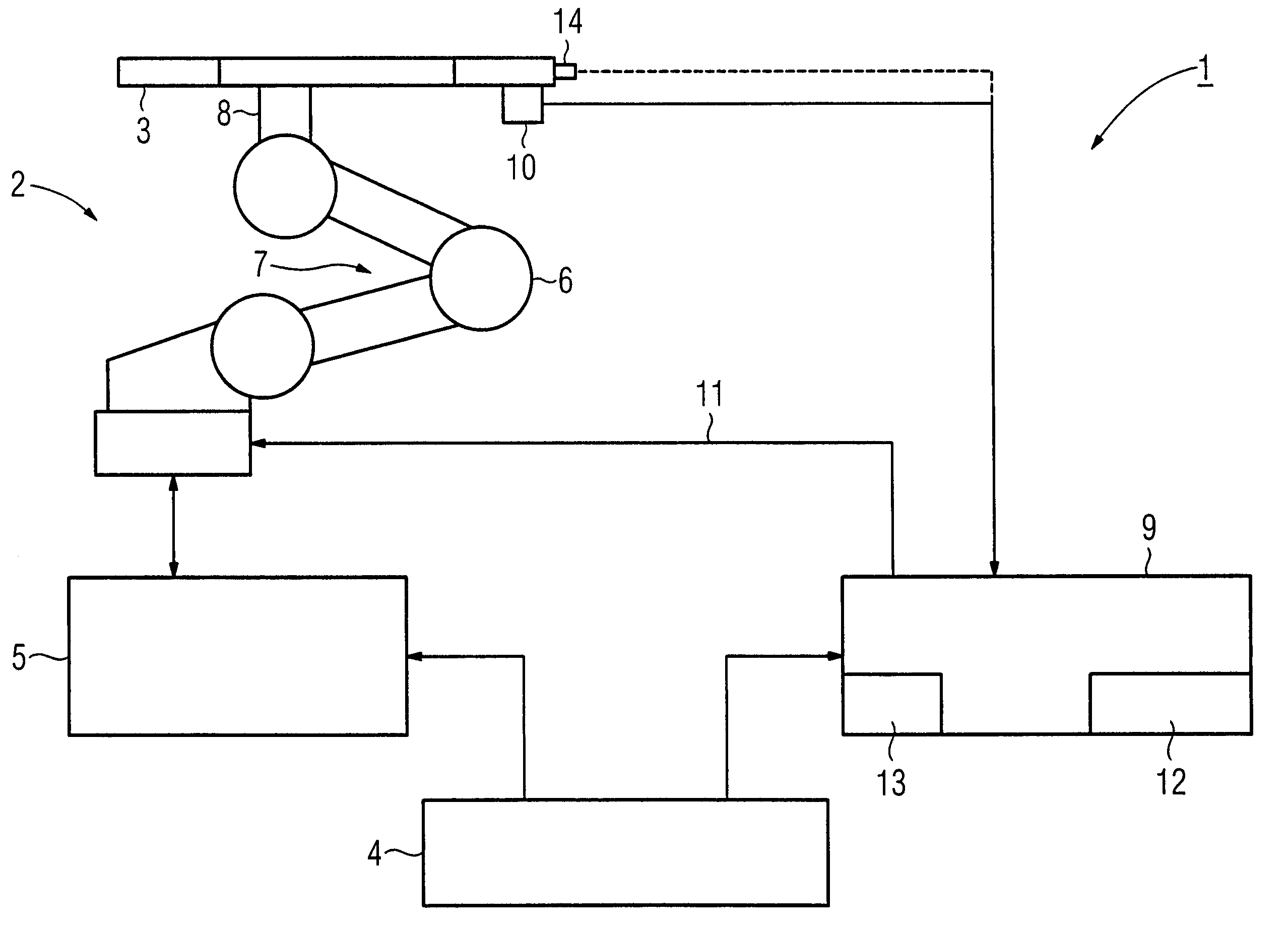 Medical examination and treatment apparatus