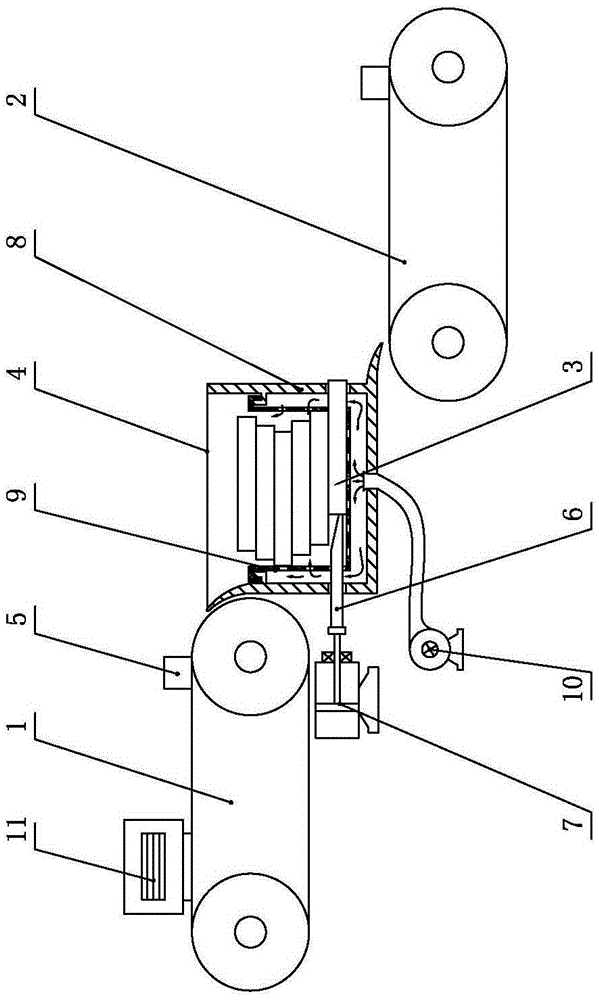 Connection table with pcb circuit board cooling temporary storage box