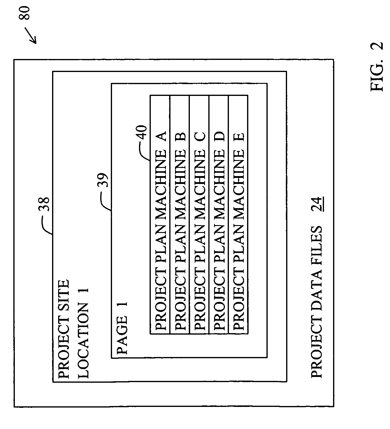 Location-centric project data delivery system for construction