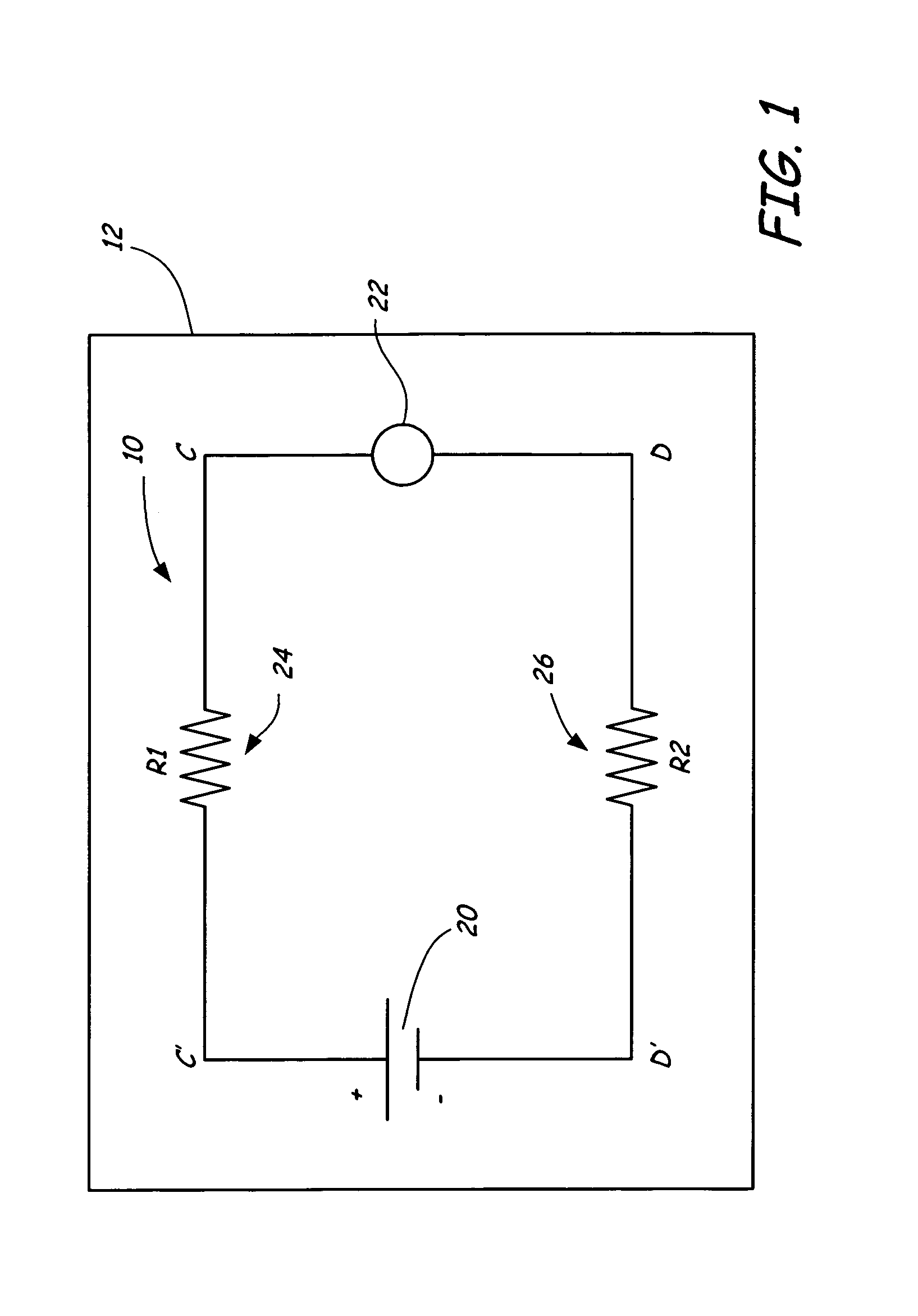 Method and apparatus for measuring a parameter of a vehicle electrical system