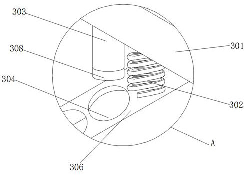 A camera cover anti-dropping rope structure of a monitoring camera device