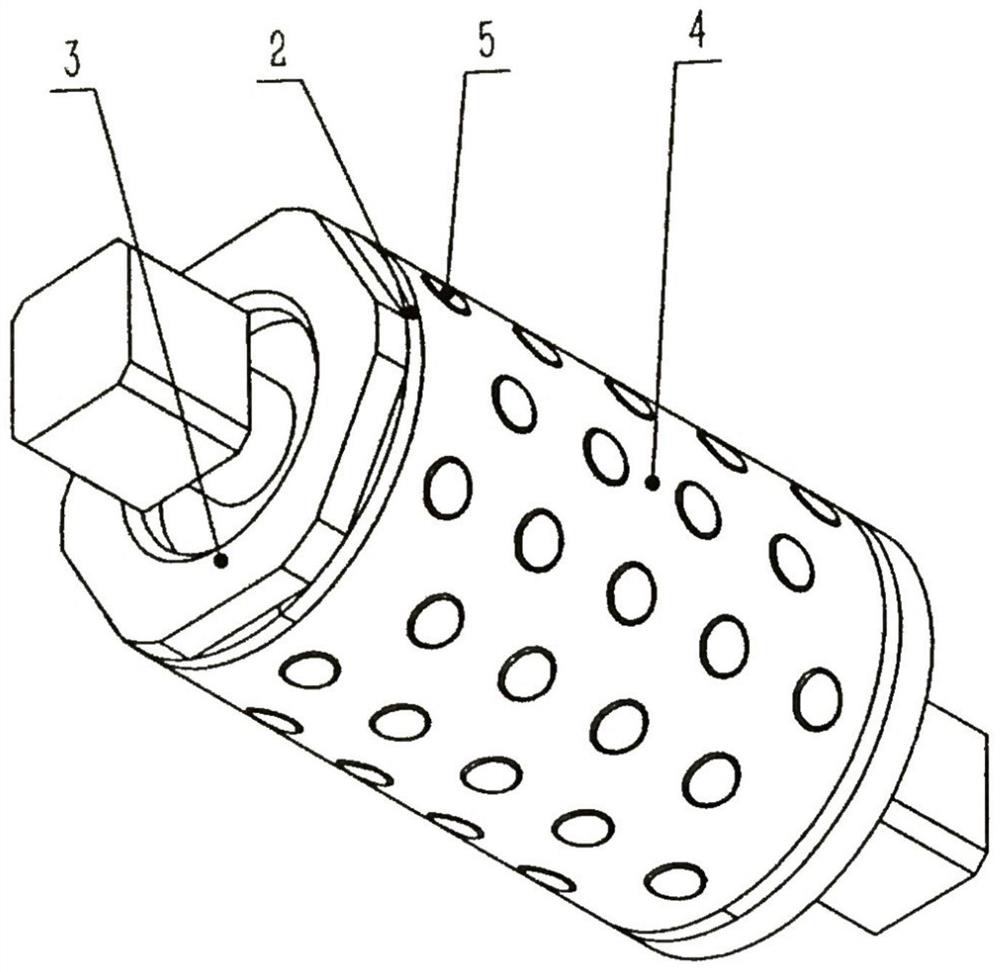 Integrated self-lubricating carrier roller structure for medium-thickness plate roller type cooling bed