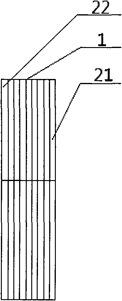 Fixed connection method of chip lifting hook piece