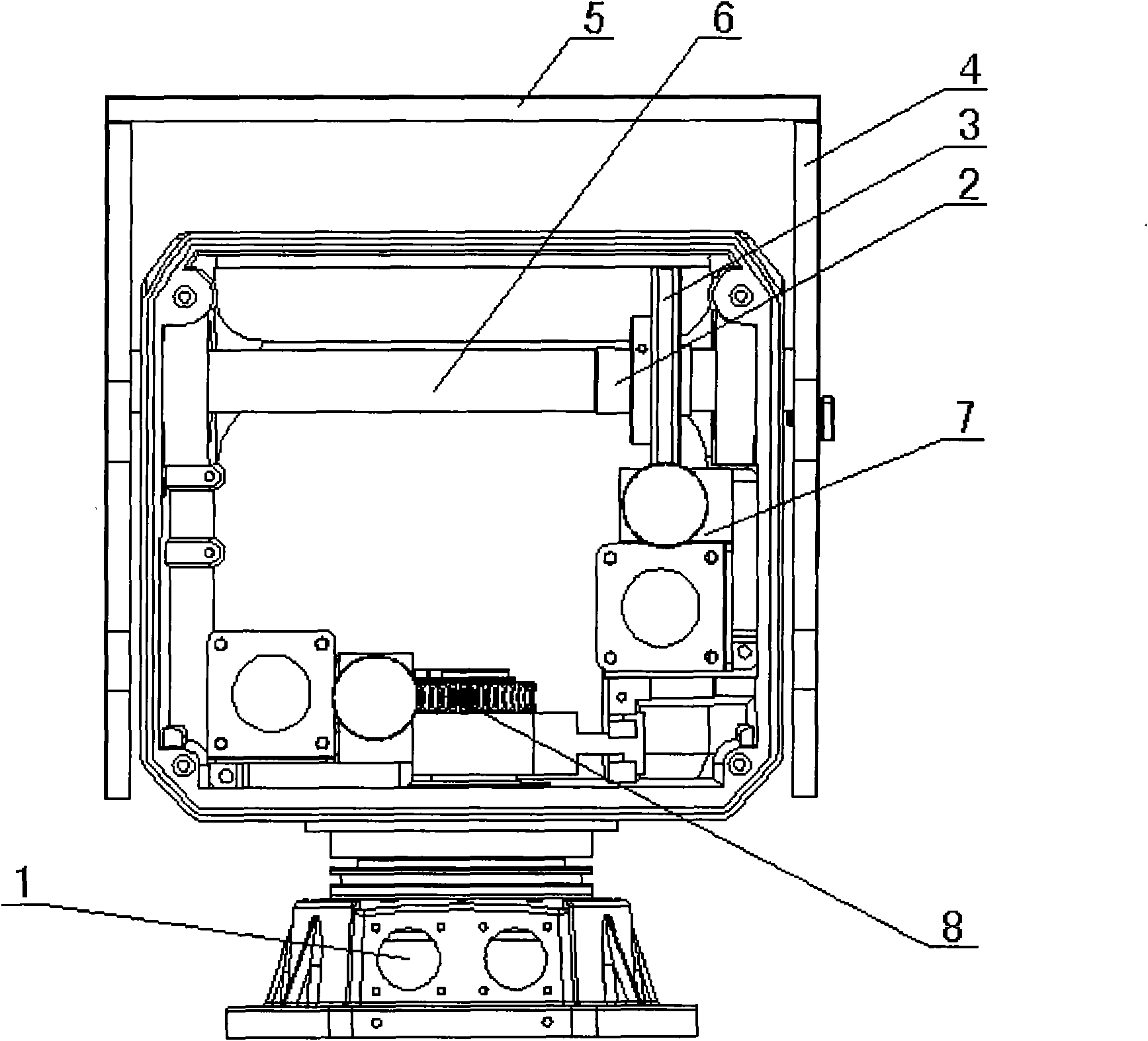 Heavy-load cradle head