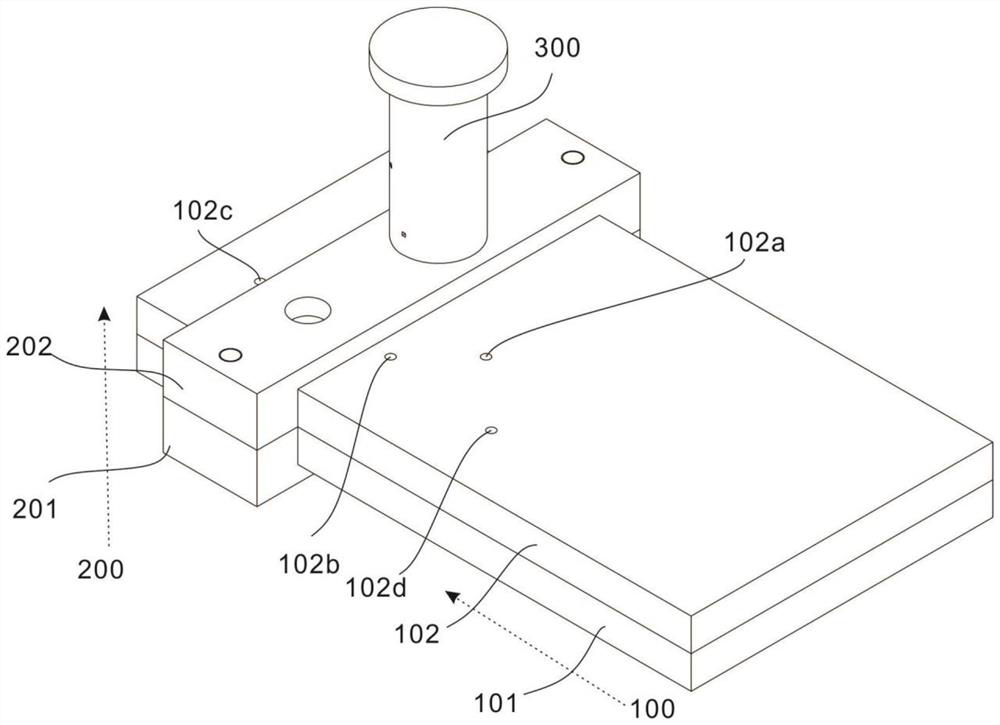 Military micro-fluidic chip for detecting infection marker and detection method thereof