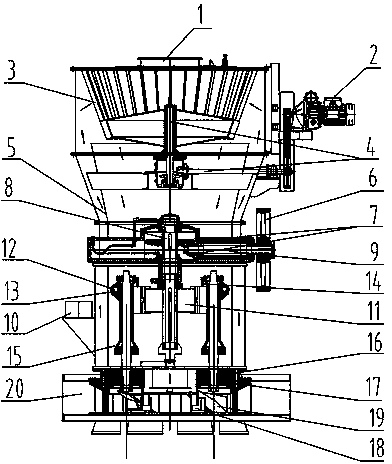 Energy-saving low-carbon environment-friendly European-type grinding machine