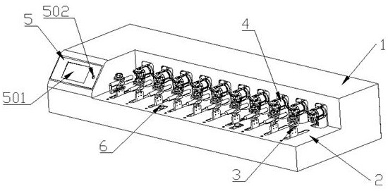 Pen type insulin syringe detection pretreatment equipment