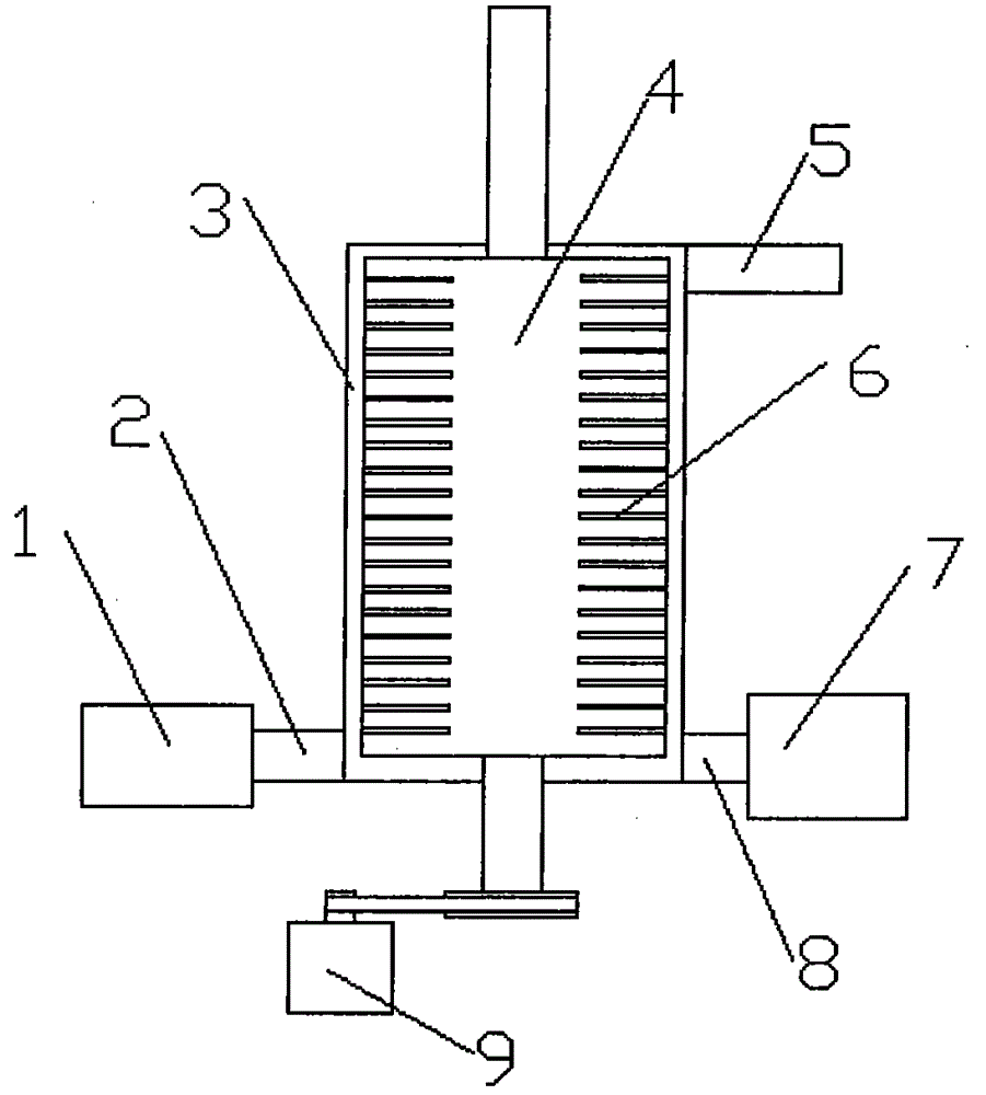 Aquaculture water area temperature increasing and oxygenating device