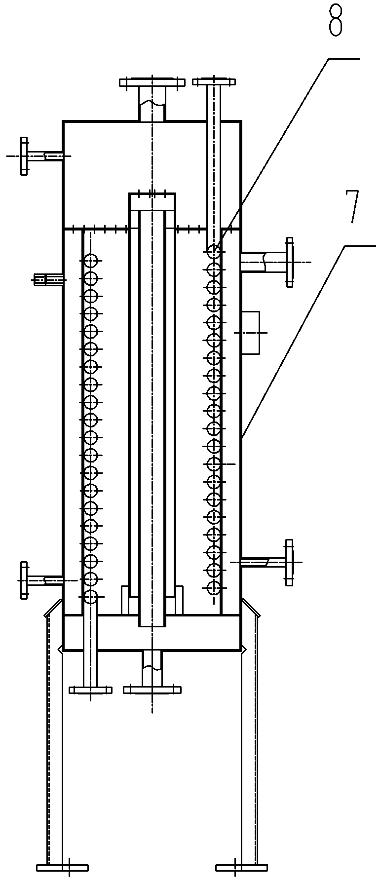 Low-conversion-rate high-yield formaldehyde production technology and device thereof