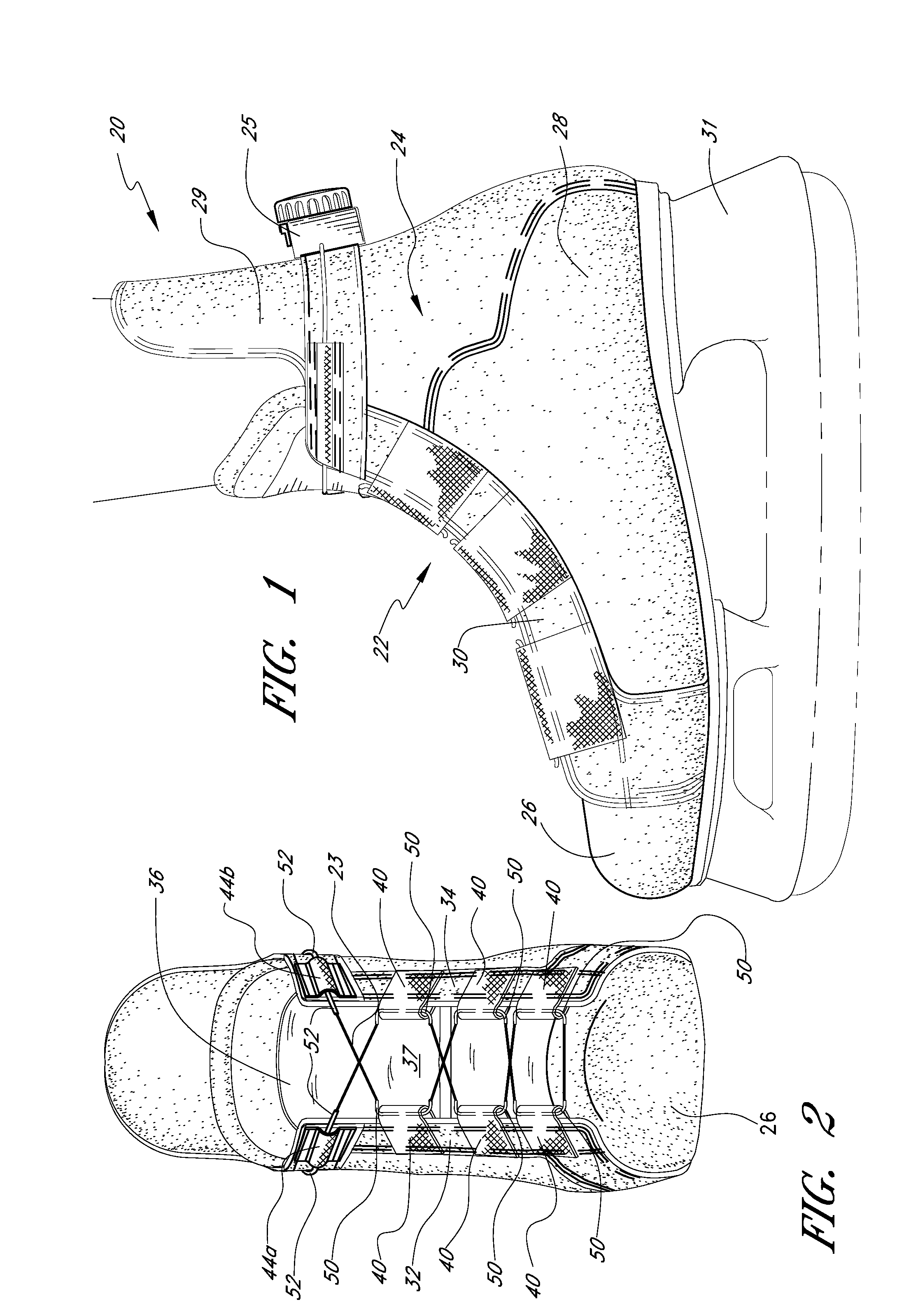 Reel based closure system