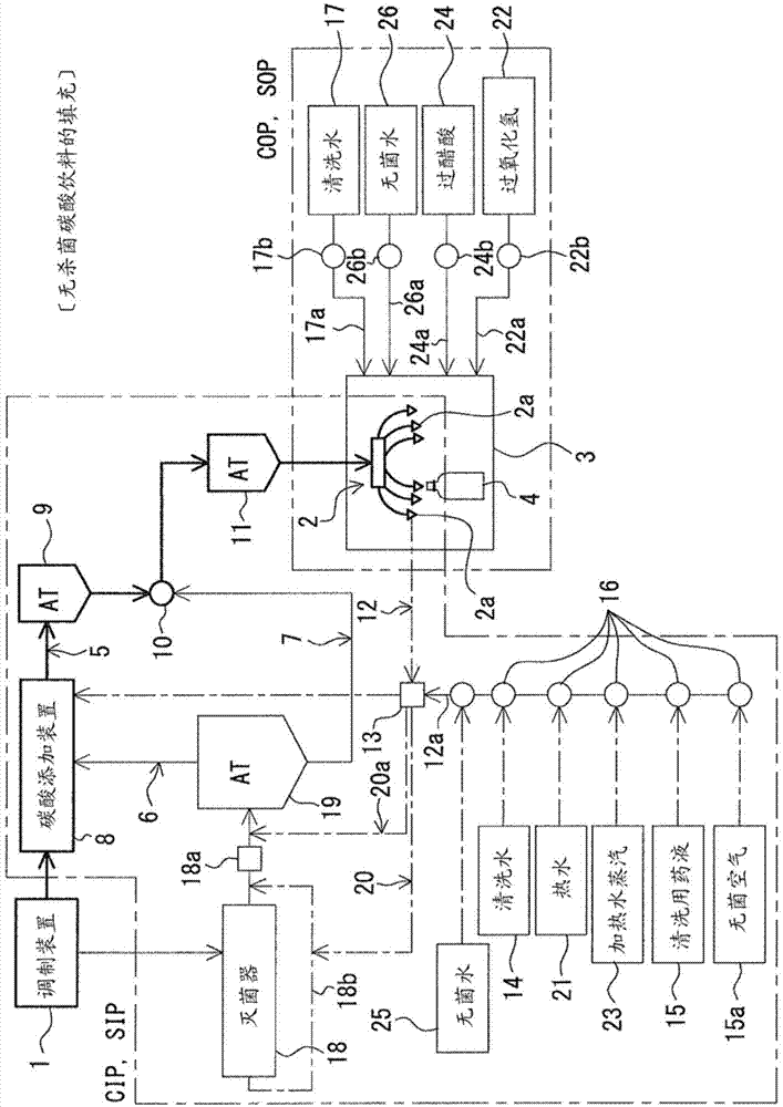 Method for cleaning beverage bottling apparatus