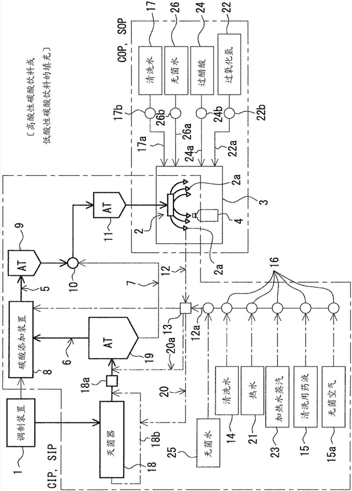 Method for cleaning beverage bottling apparatus