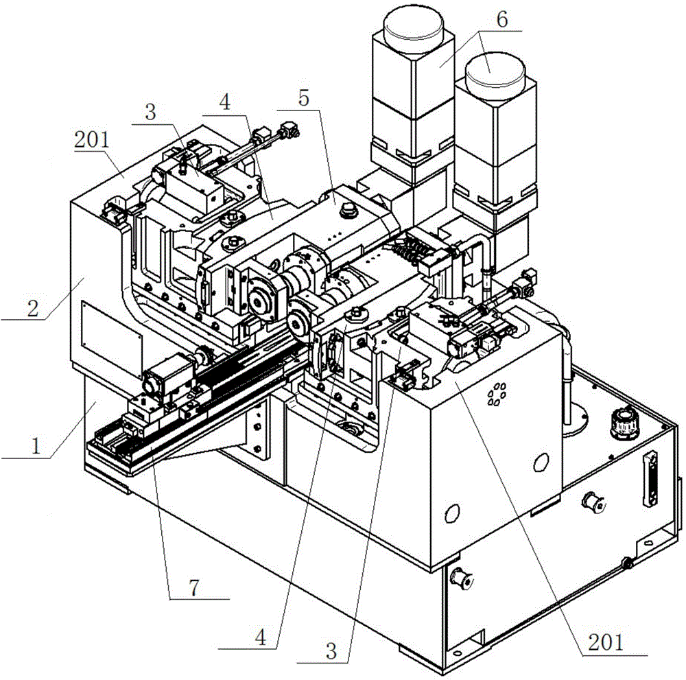 Numerical control roll machine