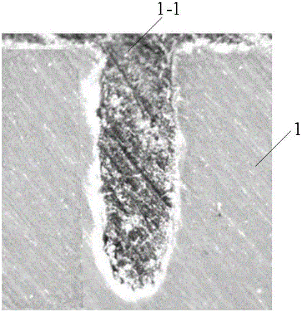 Multi-scale combined method for improving high hard and brittle ceramic base material soldering connection strength