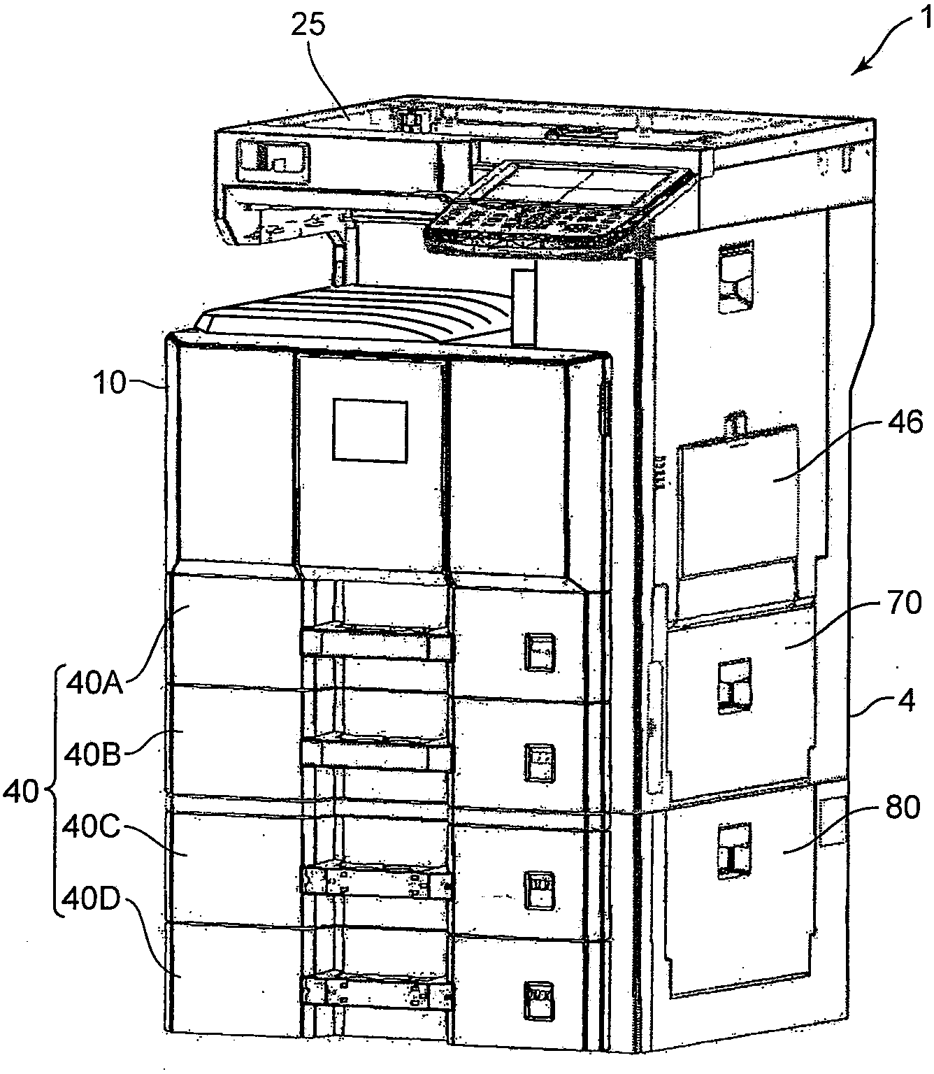 Sheet feeding device, and image forming apparatus provided with same