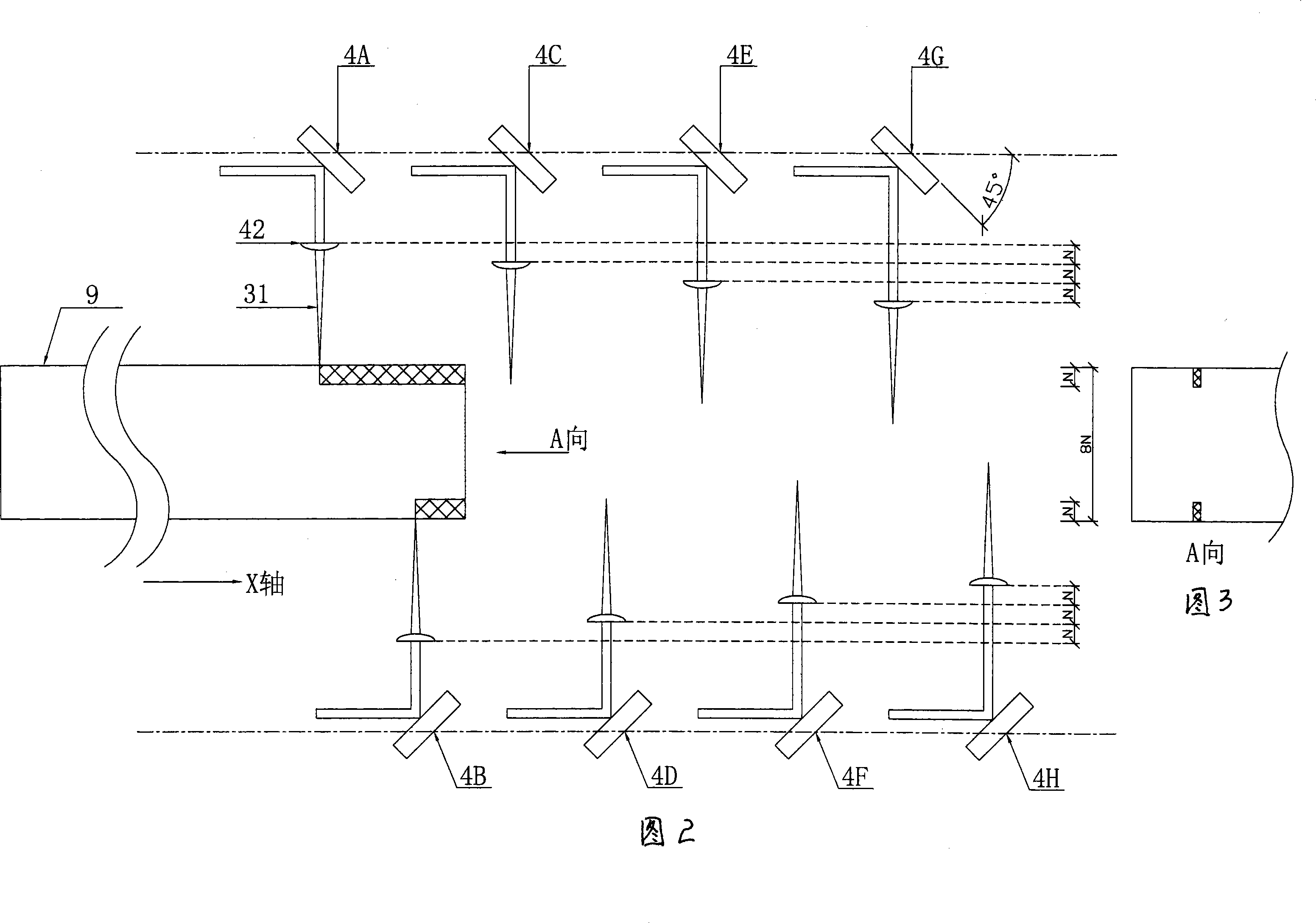 A method for processing straight-grained wood using laser cutting