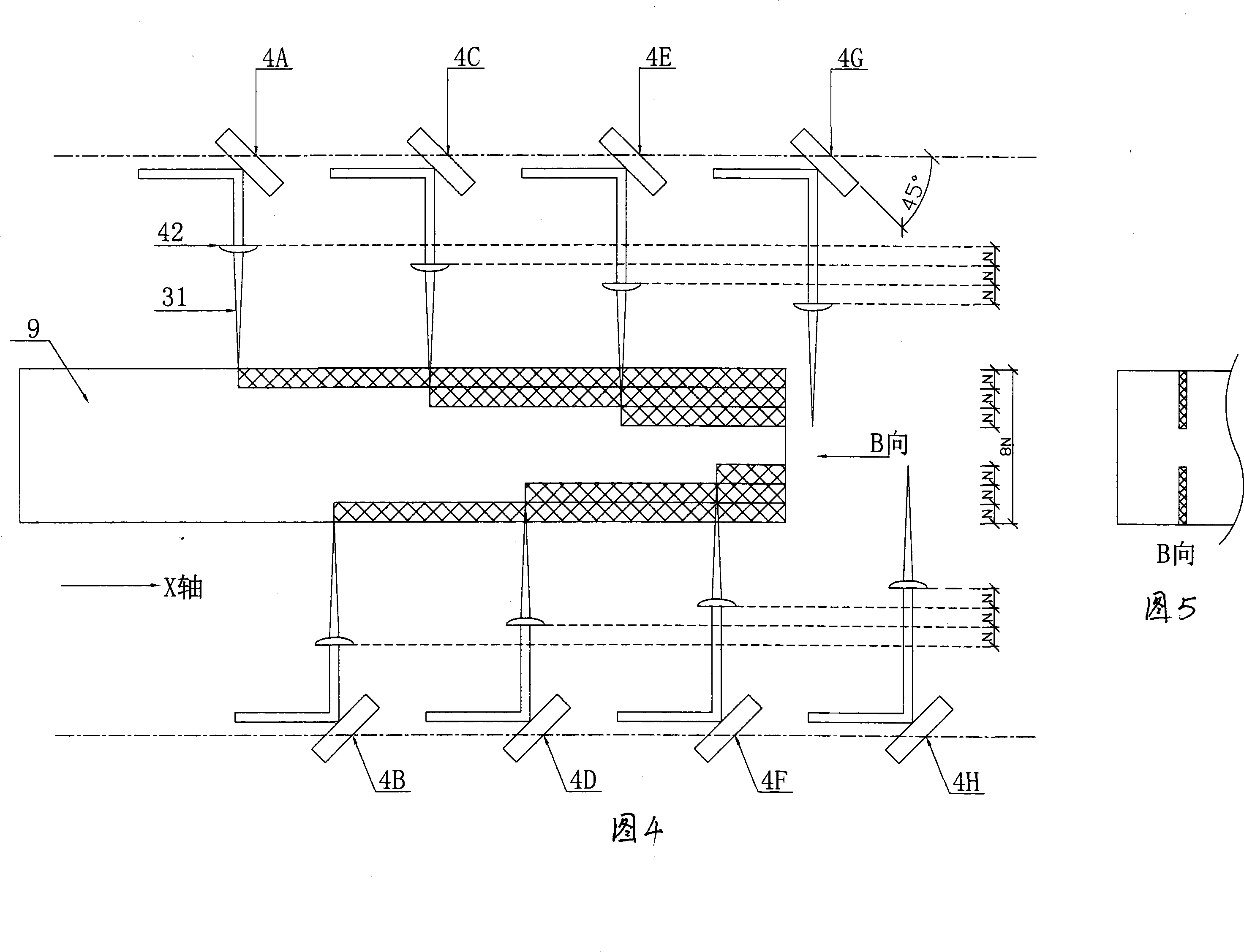 A method for processing straight-grained wood using laser cutting