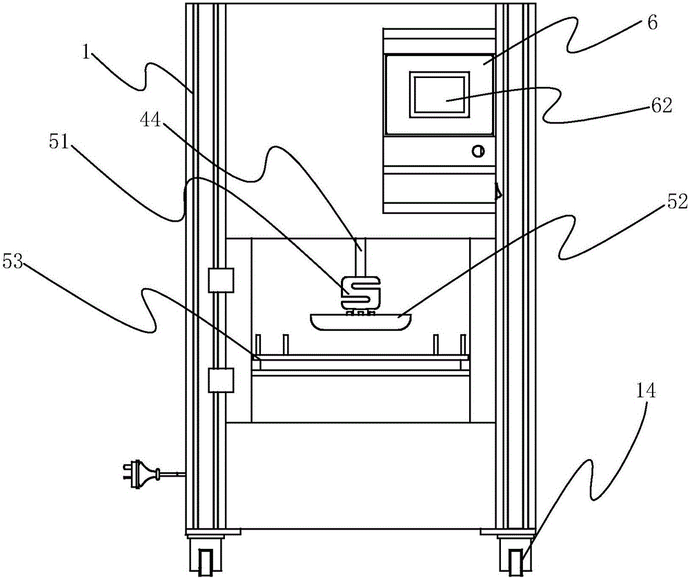 Elastic material repeated impact tester