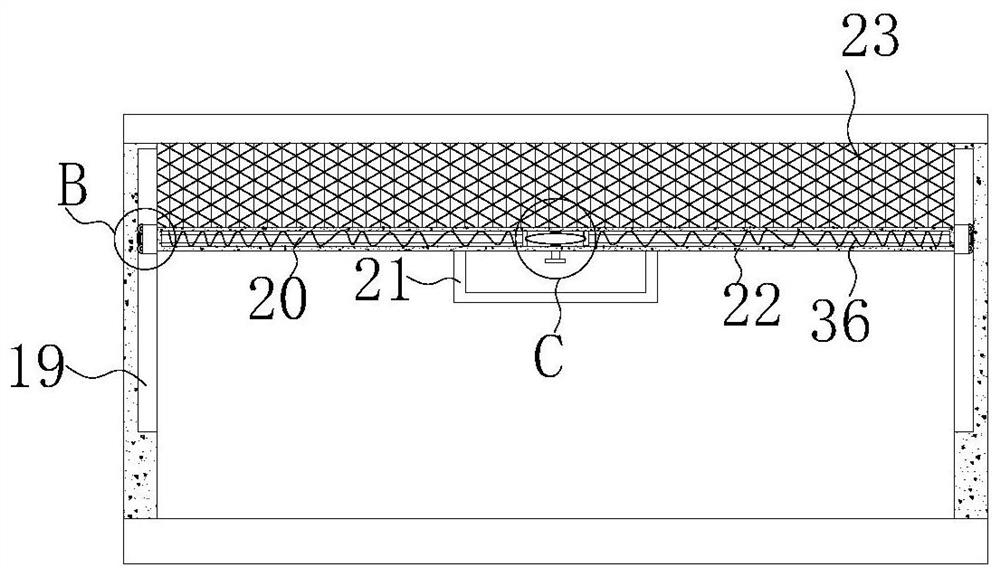 A forging device for aluminum products with protective function