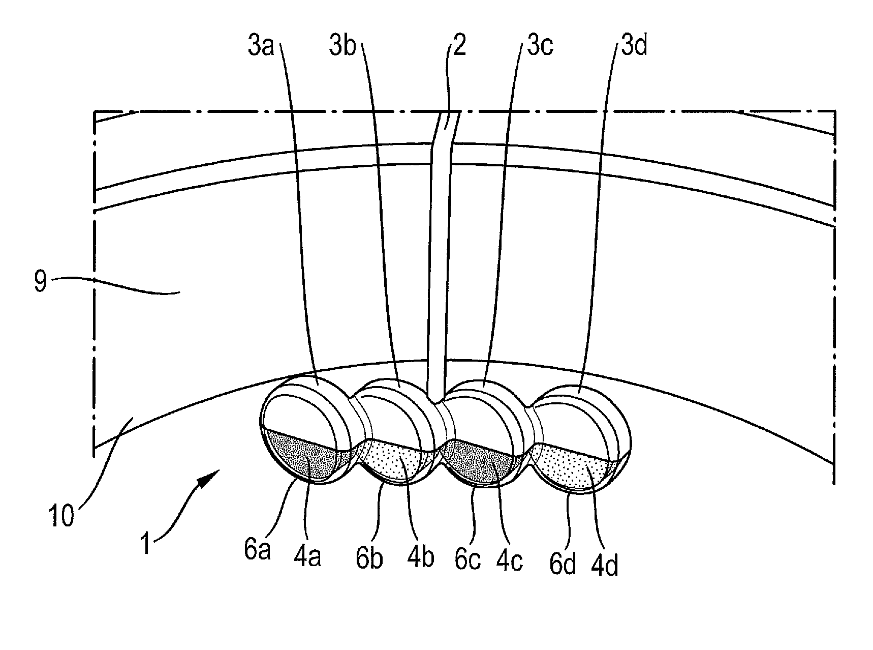 Toilet cleaner with variable product dispension