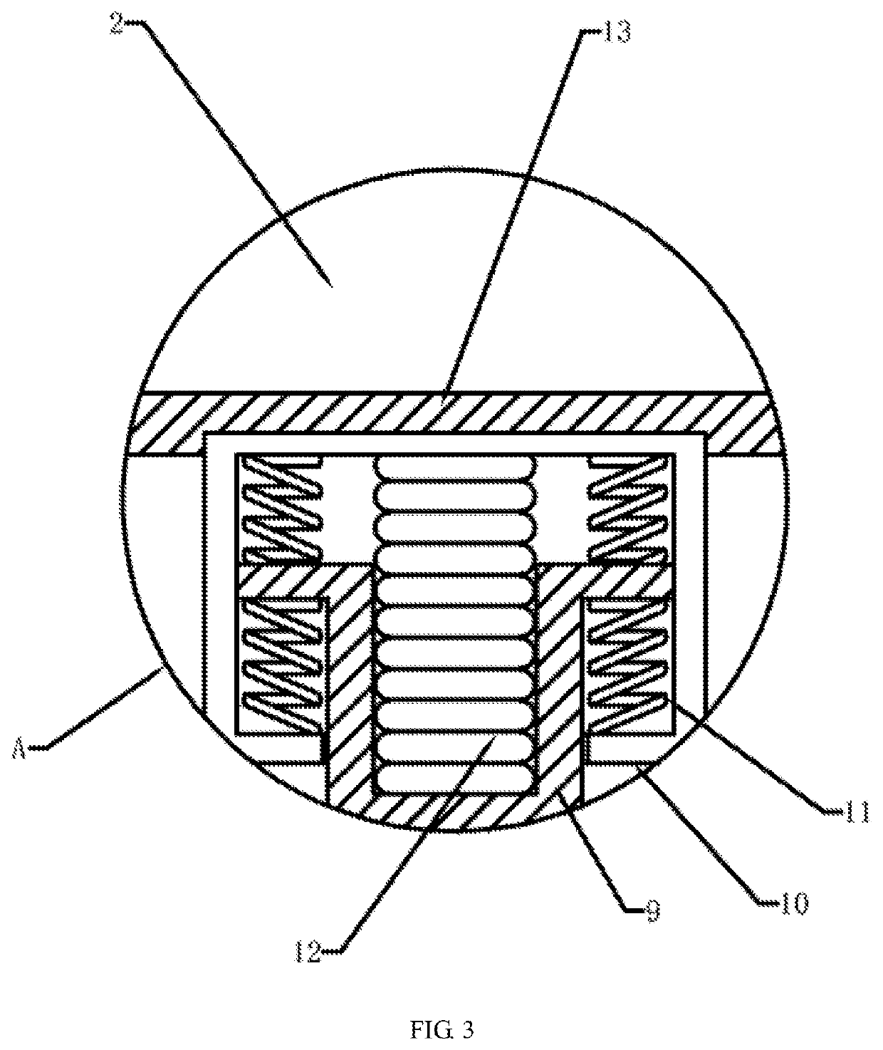 Echelon utilization battery pack with good seismic resistance