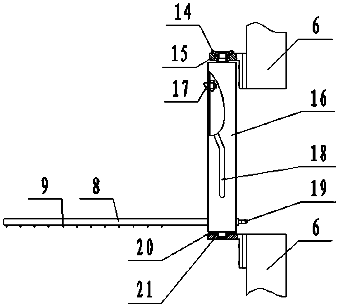 Automatic casting cavity sweeping machine