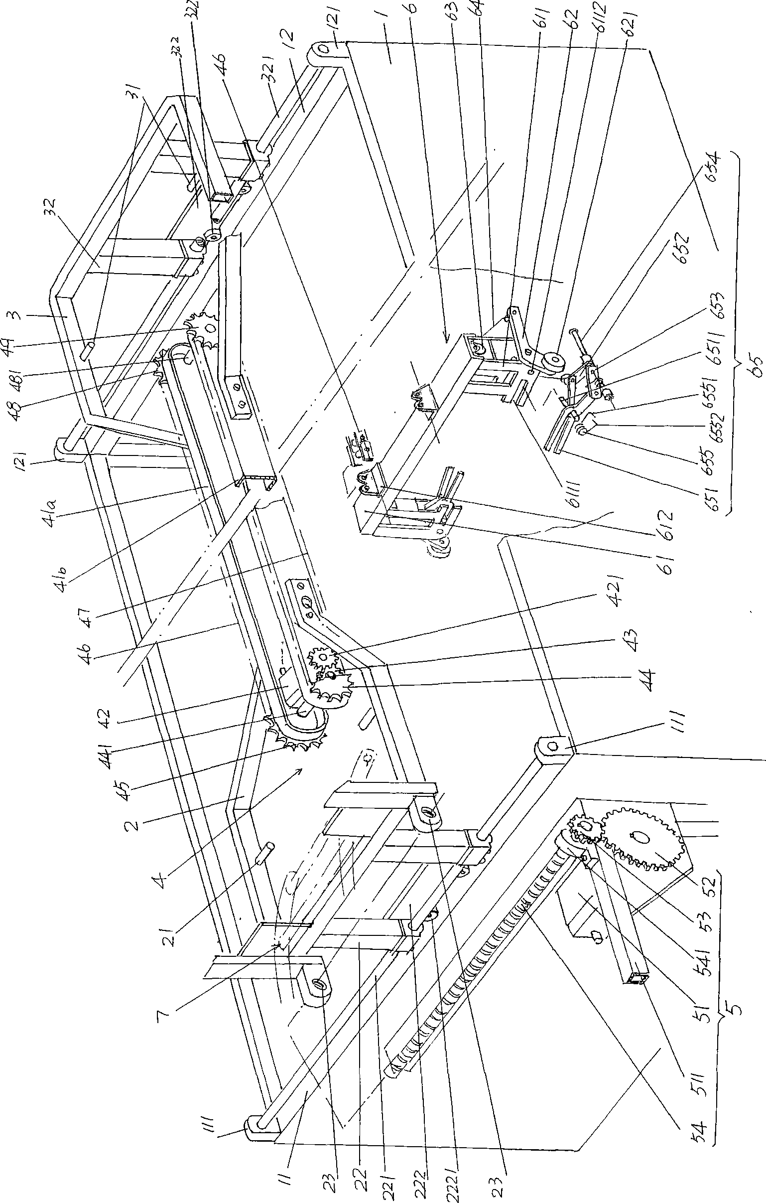 Fire hose management mechanism