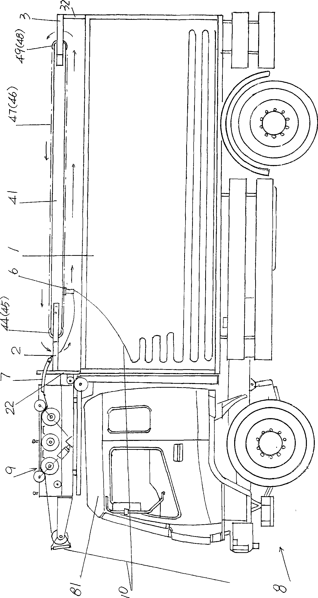 Fire hose management mechanism