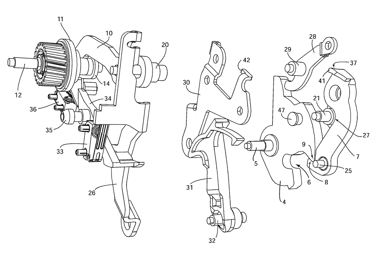 Motor vehicle door lock