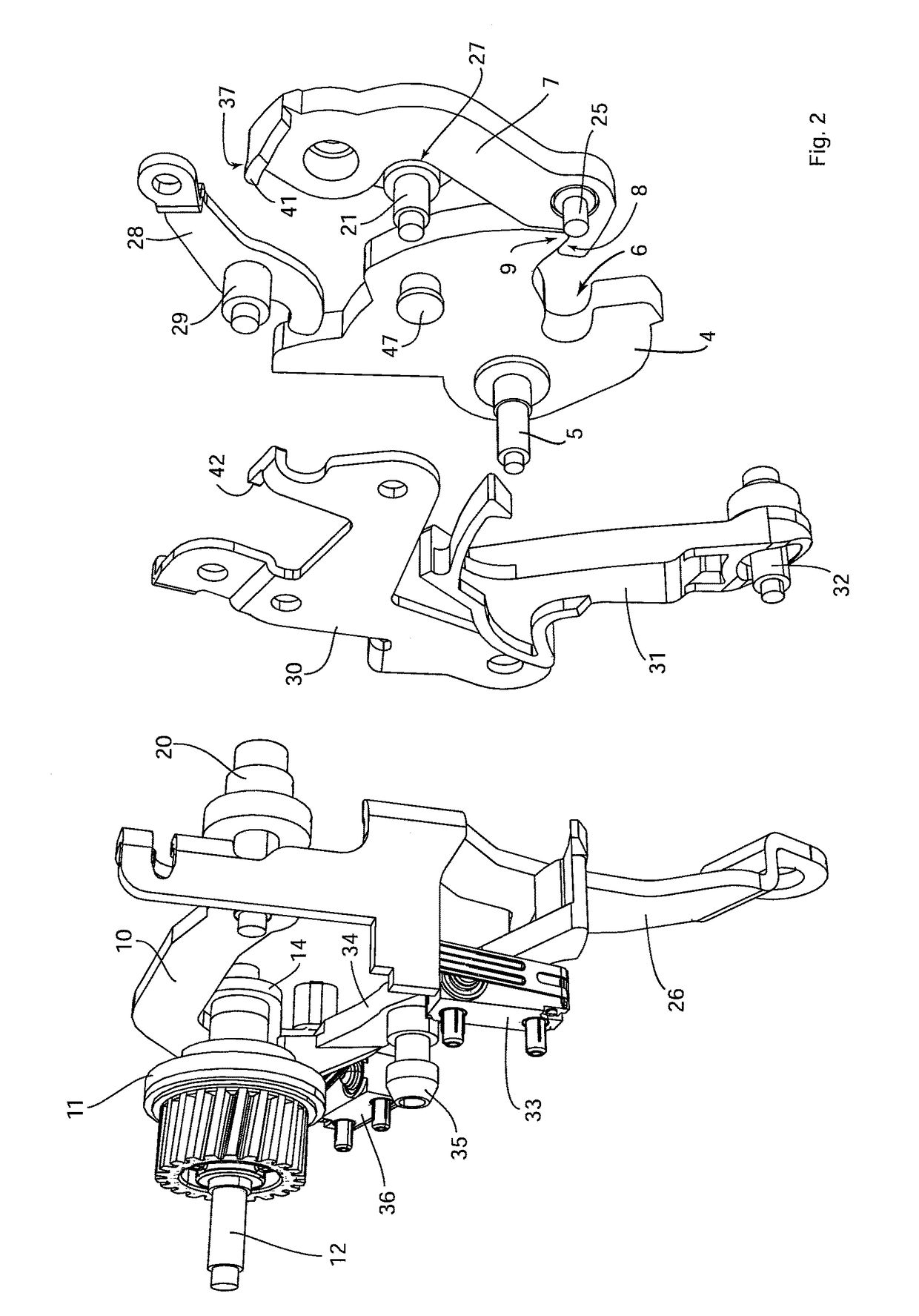 Motor vehicle door lock