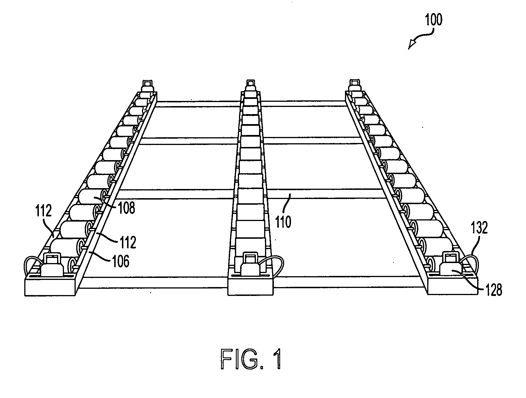 Cargo roller system for cargo handling