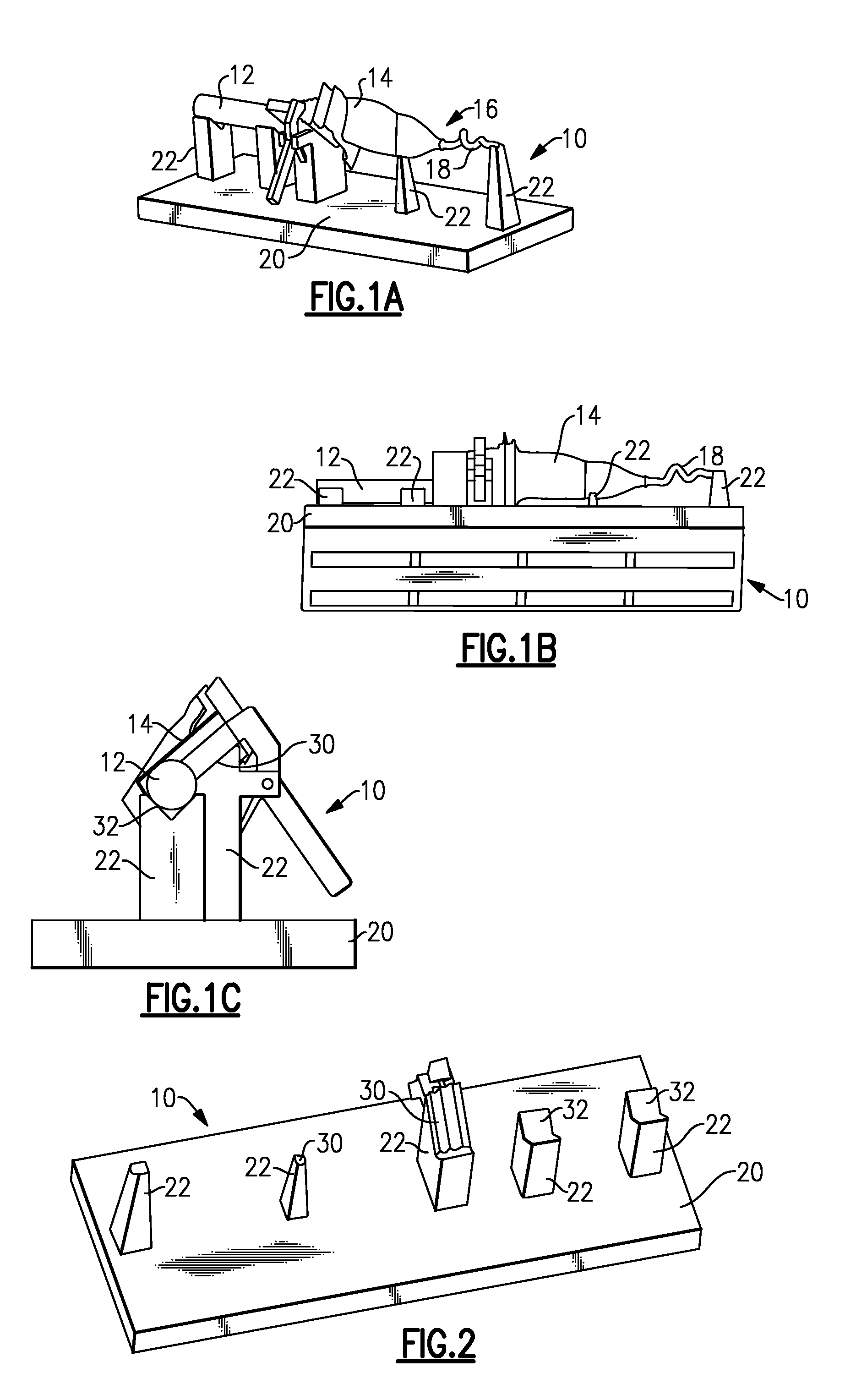 Lost wax investment casting gating fixtures