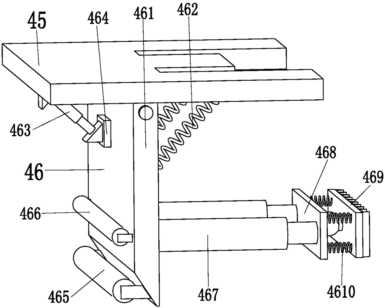 Building concrete block treatment equipment