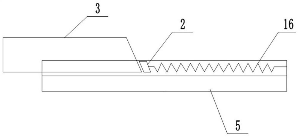 An automobile bumper fixing device