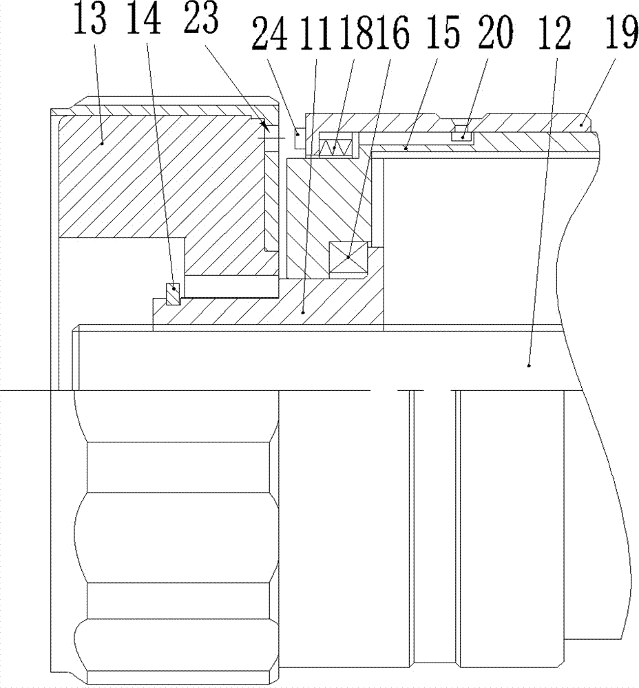 Anti-looseness type nut screw mechanism and electric connector using same