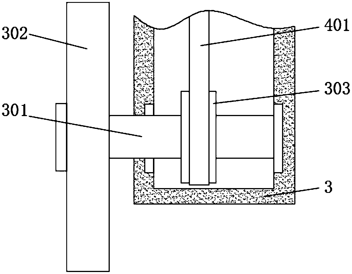 Hand-held clothes cutting device with positioning ranging rod