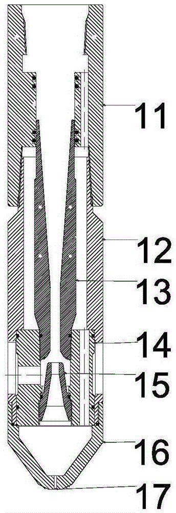 Well clean-up sand washing device and method