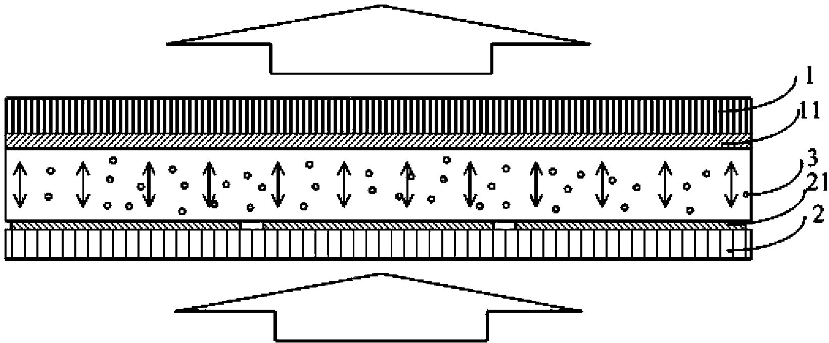 Capacitive touch screen and manufacturing method