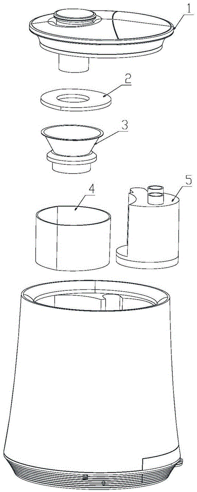 Automatic liquid-dropping mask machine having water-electricity separation function