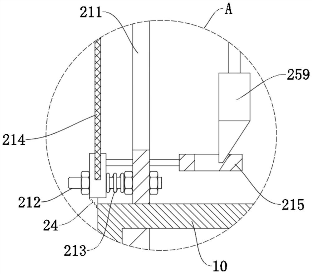 Fiber smashing device for pea fiber production