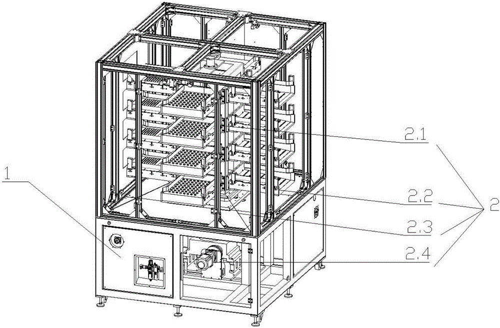 Blood test and urine test sample storage device for clinical labs