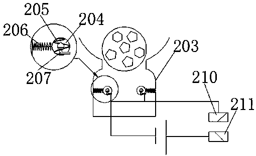 Movable type flexible rotary friction ball machine