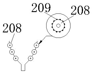 Movable type flexible rotary friction ball machine