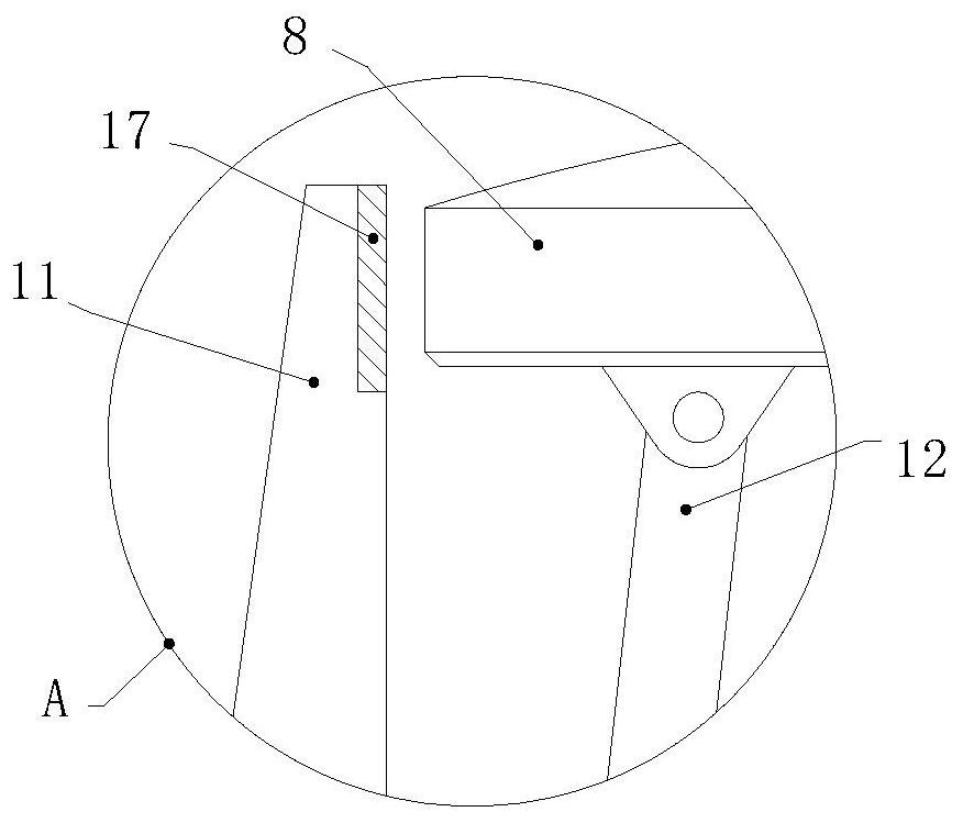 Lens grinding device for myopia correction glasses