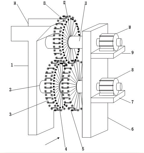 Novel efficient energy-saving environment-friendly waterwheel