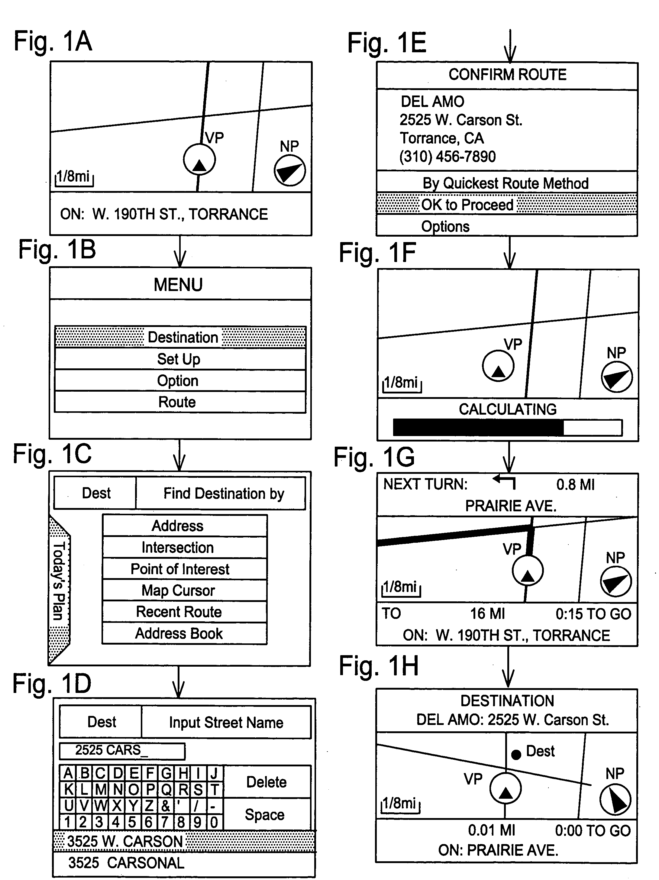 Guest data management method and apparatus for navigation system