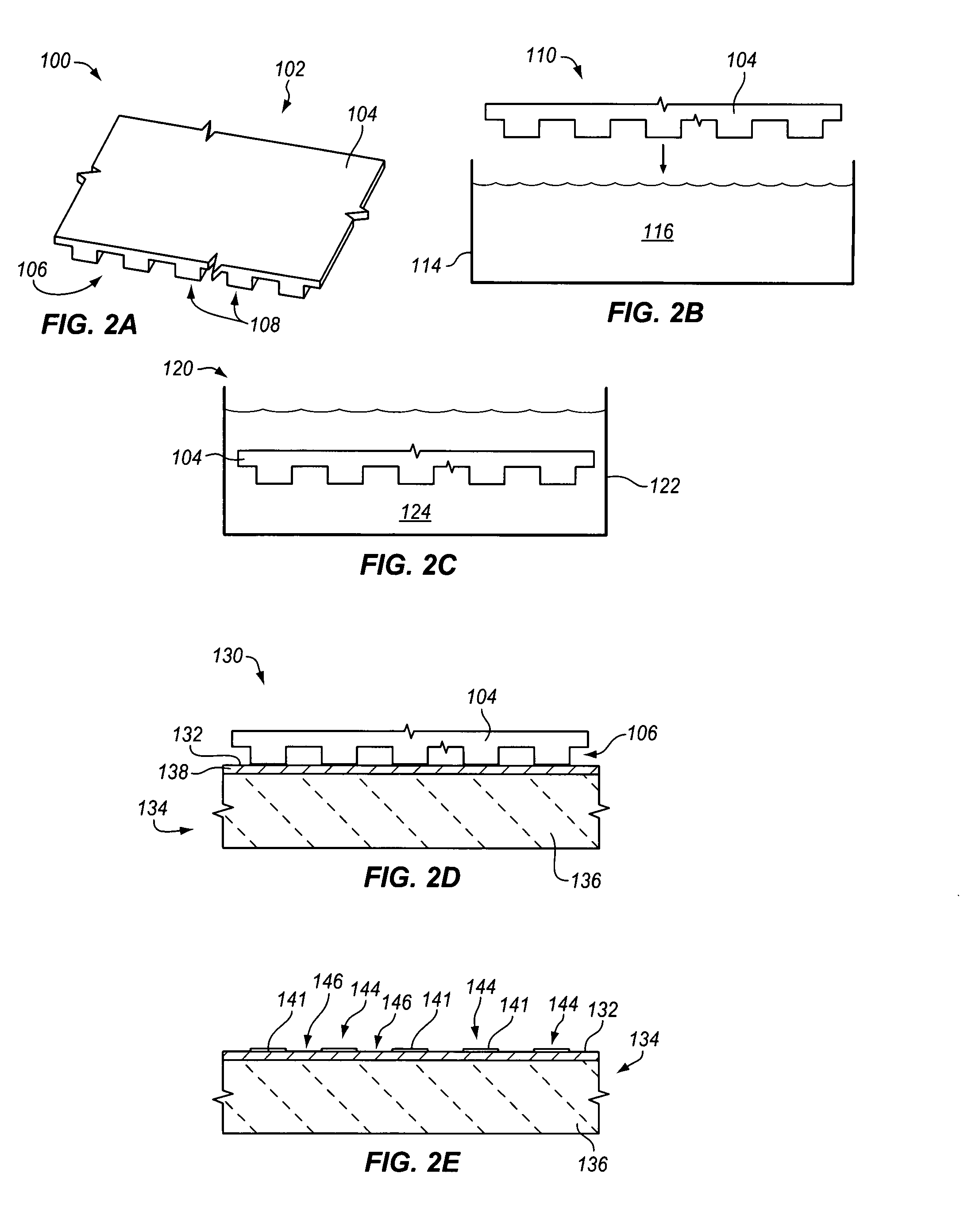 Photoresist-free metal deposition