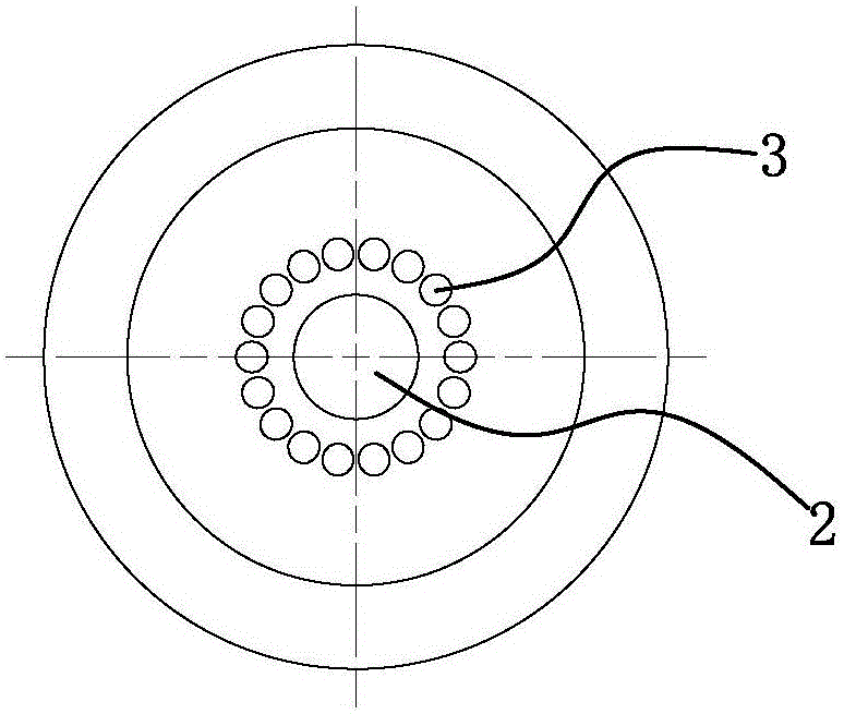 Atomizing nozzle and atomizing spray head using atomizing nozzle